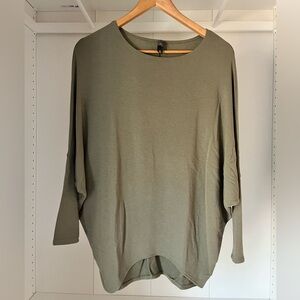 Alya Olive Green Women's Top Sz XS